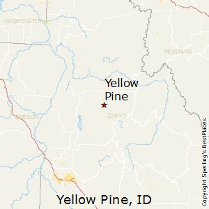 Pine Idaho Map - Time Zones Map