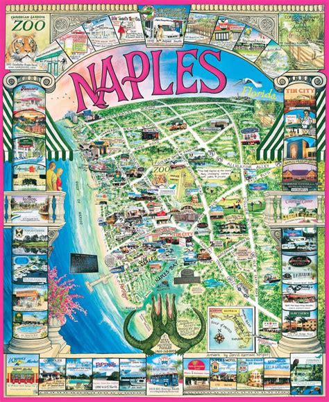 Naples Fl Map Of Florida - Cristy Claudetta