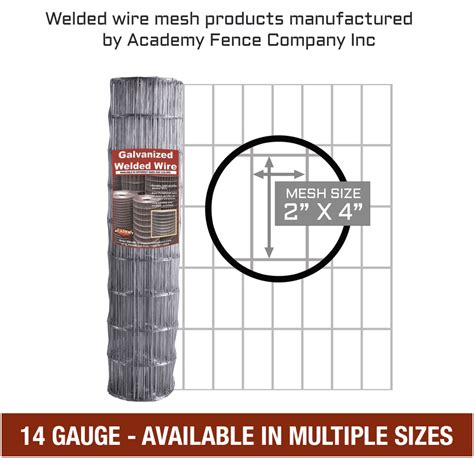 2"x4" 14 gauge galvanized welded wire roll | Welded Wire Fence