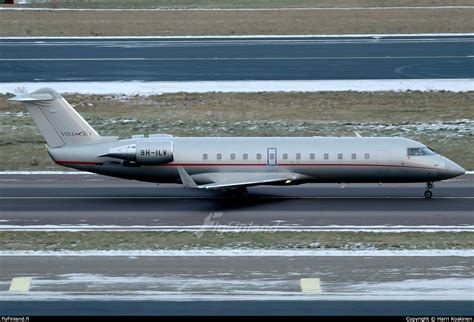 9H-ILV - Bombardier CL-600-2B19 Challenger 850 - VistaJet (02.12.2021 ...