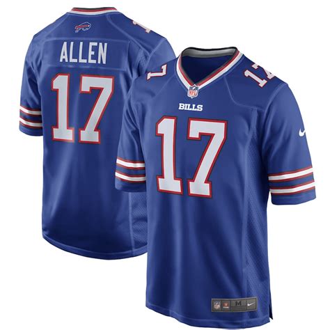 Nike Josh Allen Buffalo Bills Royal Game Player Jersey