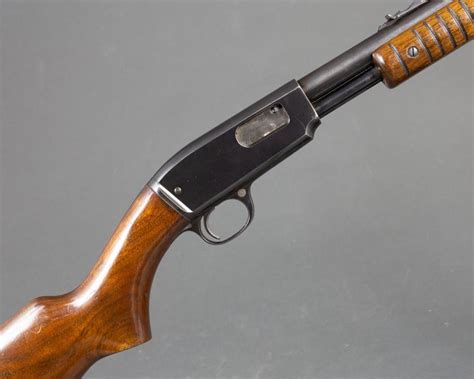 Sold at Auction: Winchester, Model 61 pump action rifle,