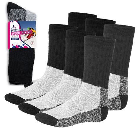 Thermal Hiking Socks for Men and Women - 3 Pairs – Debra Weitzner