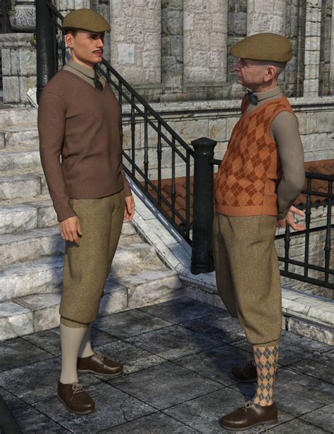 Knickerbockers for Genesis 8 Male(s) | Daz 3D