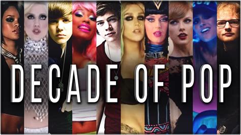 Decade of POP: 100 of the top pop songs of the decade mashed up into 1