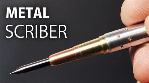 Machining a Metal Scriber w/ Carbide Tip - YouTube