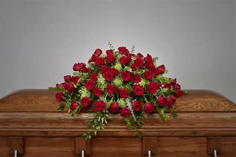 Rose Casket Spray - Ramsgate Floral Designs