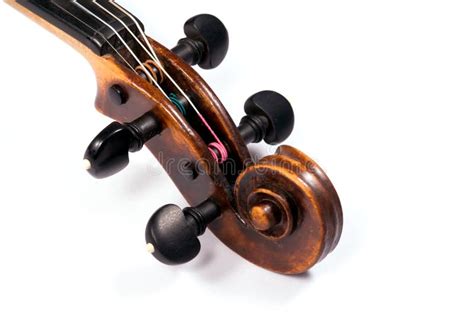 Violin scroll stock photo. Image of expressive, artsy, musical - 196102