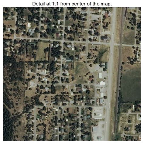 Aerial Photography Map of Oologah, OK Oklahoma