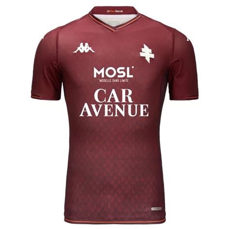 Les nouveaux maillots de foot FC Metz 2023/2024 chez l'italien Kappa ...