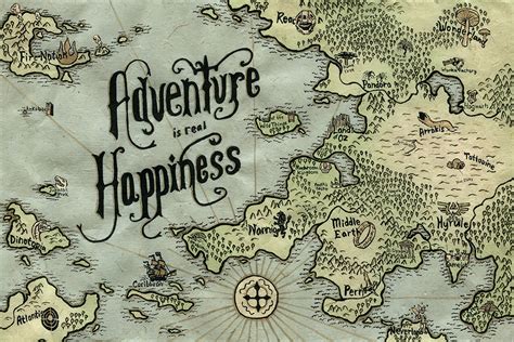 Adventure Map :: Behance