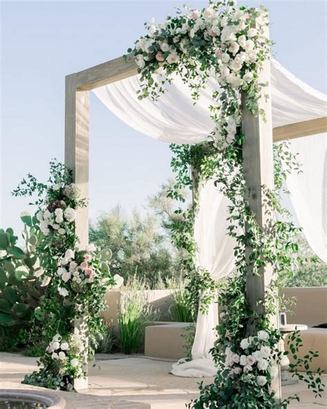 20 Simpale White and Greenery Wedding Color Ideas | Deer Pearl Flowers