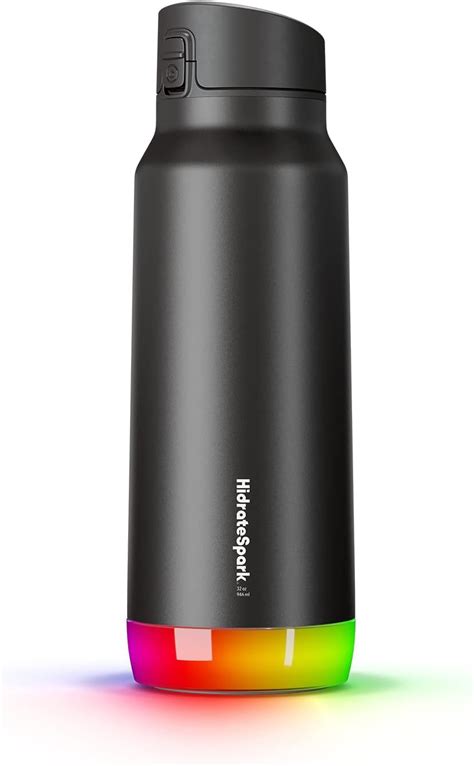 Hidrate Spark Steel Edition PRO 32oz Chug Black : Amazon.co.uk: Sports ...