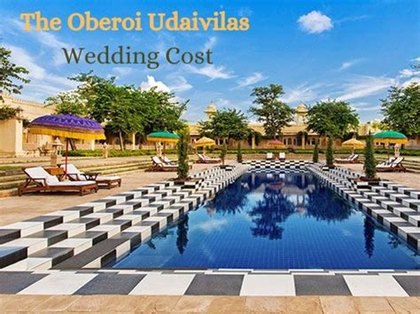 How Much Cost of wedding at Oberoi Udaivilas Udaipur - Weddings by ...