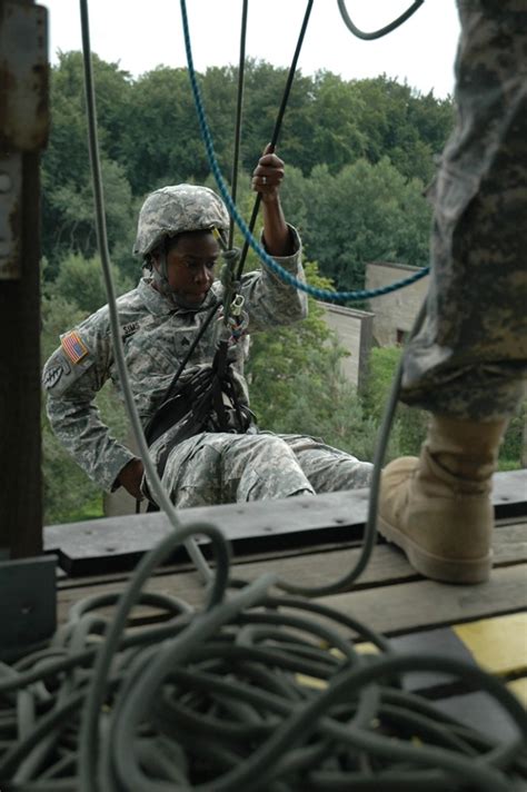 Soldiers learn the ropes on Stuttgart's rappel tower | Article | The ...