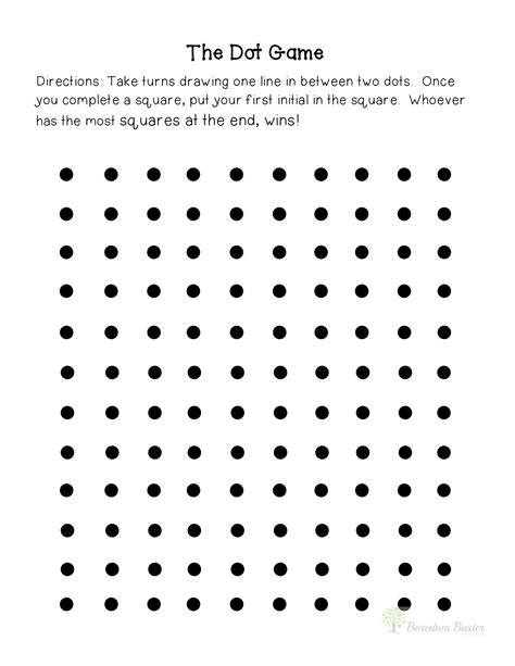 Dot Game Printable