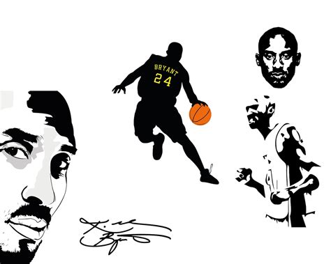 Kobe Bryant Svg Kobe Svg Lakers Svg Black Mamba Svg | Etsy