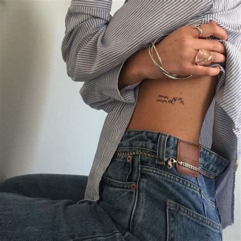 Pin by Montse Jiménez on Tattoos | Small rib tattoos, Tattoos for women ...