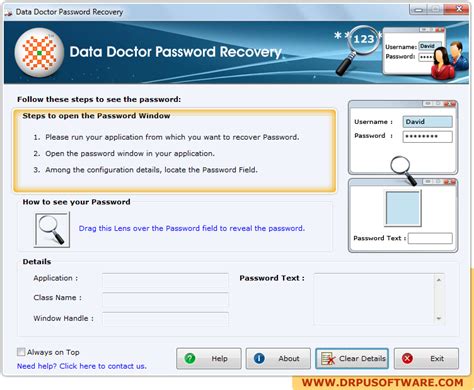 Password Recovery Software - Download, Screenshots