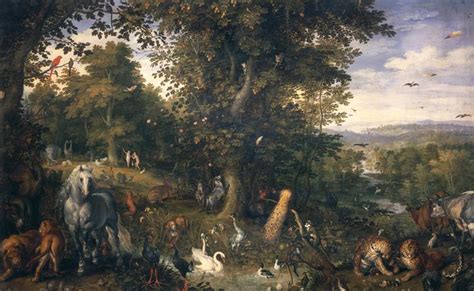 The Garden of Eden with the Fall of Man, 1609 - Jan Brueghel the Elder ...