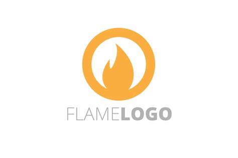 Flame Logo | Creative Illustrator Templates ~ Creative Market