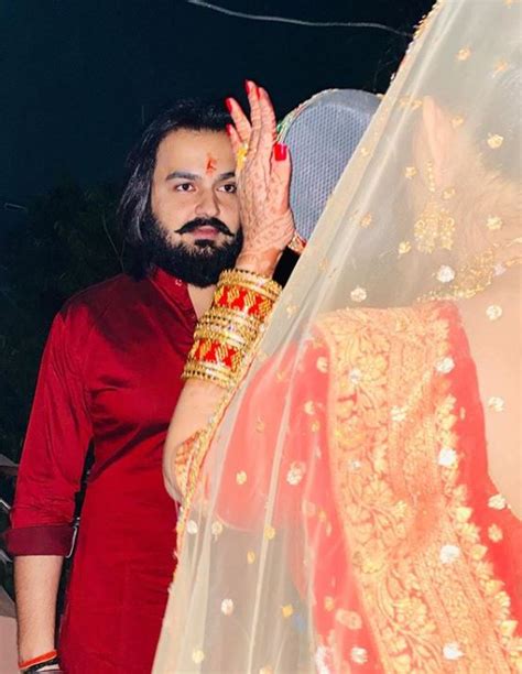 Sapna Choudhary Shares Pictures From First Karwa Chauth, Confirms Her Secret Wedding