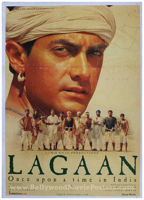 Lagaan movie poster Aamir Khan