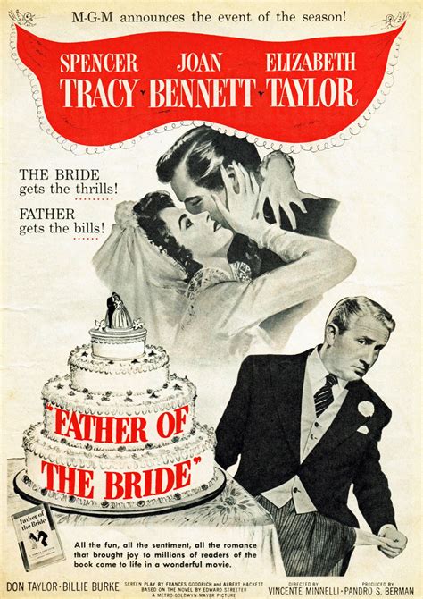 Father of the Bride (1950) | Beloved film, Father of the bride, Old movies