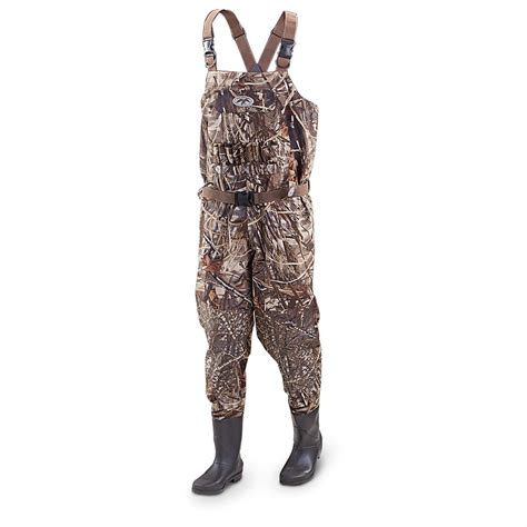 Duck Commander® Breathable Deluxe Full Foot Chest Waders, Realtree Max-4® Camo - 302572, Waders ...