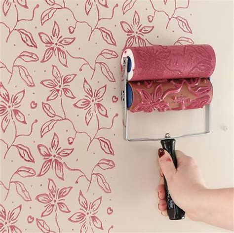 DIY Textured Decorative | The Instructions of Patterned Paint Rollers