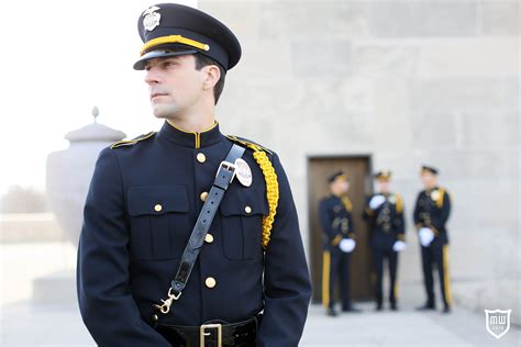 Police Department Honor Guard in Class-A Uniforms by Marlow White at ...