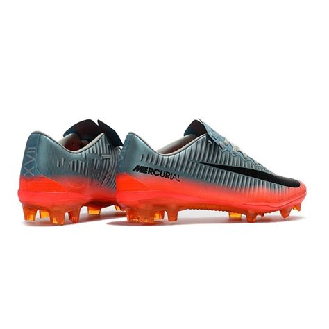 Cheap Nike Mercurial Vapor 11 FG CR7 Boots For Sale Cool Grey Metallic Hematite Wolf Grey