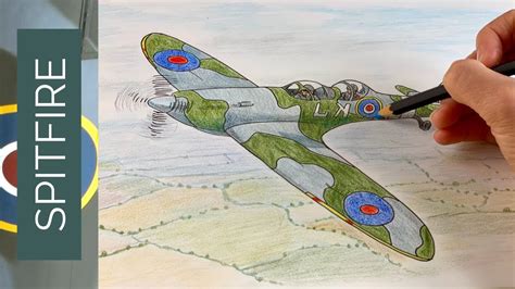 Spitfire Plane Drawings