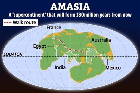 ‘Amasia’, el supercontinente que se creará en 300 millones de años – NOTICIASPOSITIVAS.PRESS