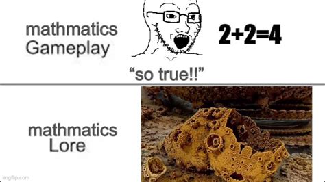 Math gameplay vs math lore meme - YouTube