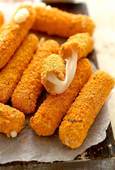 Frozen Mozzarella Cheese Sticks in Air Fryer - Chefjar