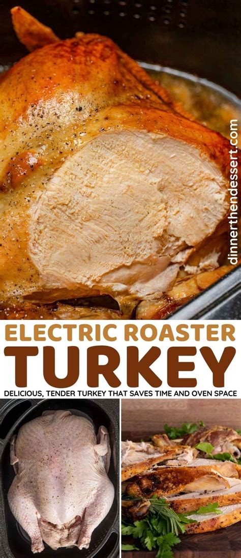 Roast Turkey Recipe (In Electric Roaster Oven) [VIDEO] - Dinner, then ...