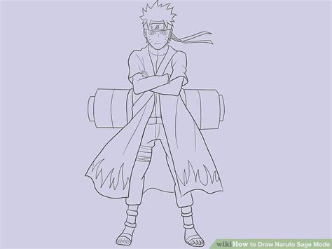 How To Draw Naruto Sage Mode Step By Step at Drawing Tutorials