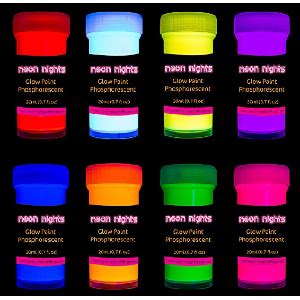 8-Pack Of Premium Glow In The Dark Acrylic Paint Set $14.44 (Reg. $39. ...