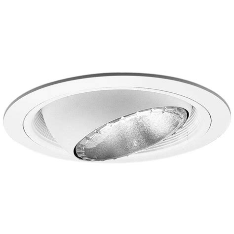 Halo 6 in. White Recessed Lighting Regressed Eyeball Trim-420W - The Home Depot