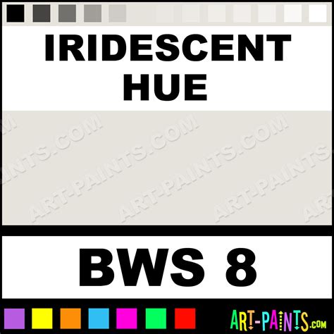 Iridescent Ink Acrylic Paints - BWS 8 - Iridescent Paint, Iridescent Color, Matisse Ink Paint ...