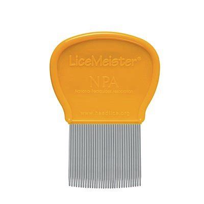 LiceMeister Head Lice & Nit Removal Comb, 1 School-Approved Lice Comb ...