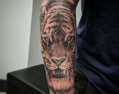 Tiger Stripe Tattoo Sleeve