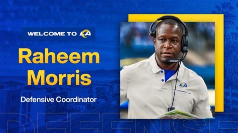 Rams agree to terms with Raheem Morris to be team’s new defensive ...