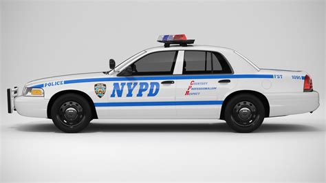 Ford Crown Victoria NYPD - 3D Model by 3dacuvision