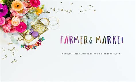 Farmers Market ~ Sans Serif Fonts ~ Creative Market