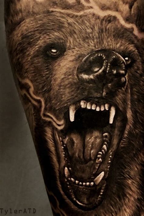 Update 72+ angry bear tattoo - vova.edu.vn