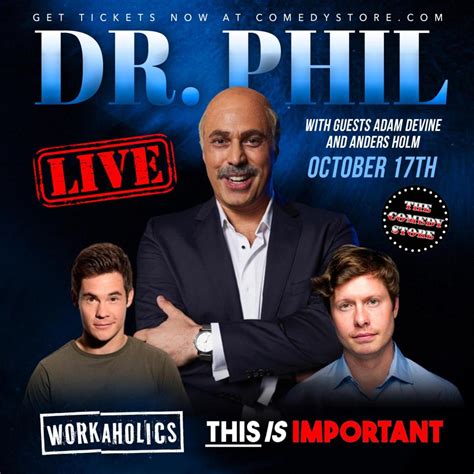 Tickets for *SOLD OUT* Dr Phil Live with Adam Ray - Adam Devine and ...