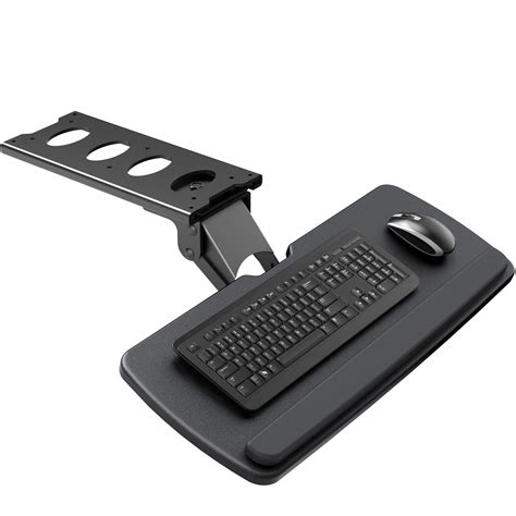 HUANUO Keyboard Tray Under Desk, 360 Adjustable Ergonomic Sliding ...