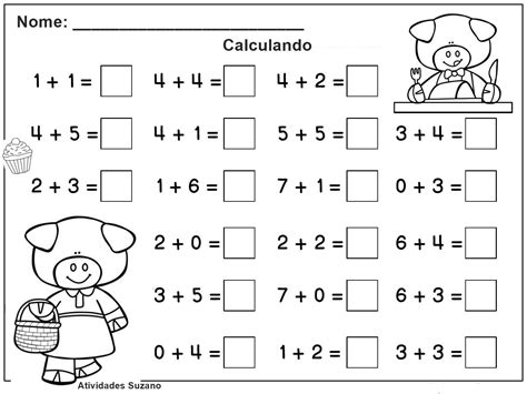 Resultado De Imagem Para Atividades Escolares | Math for kids, Winter math worksheets, Math ...